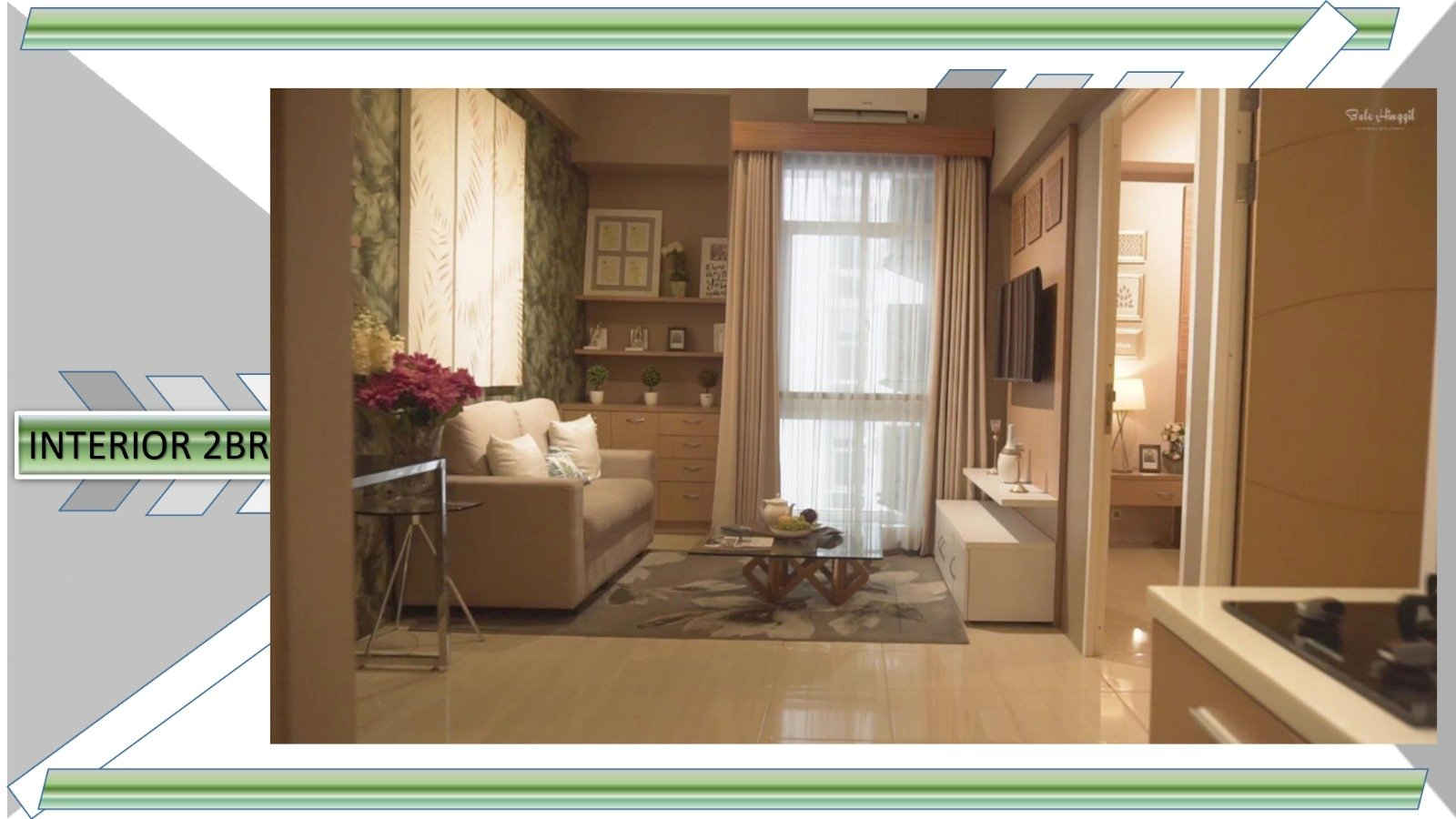 Tower A - Lantai 8 - 2BR 2